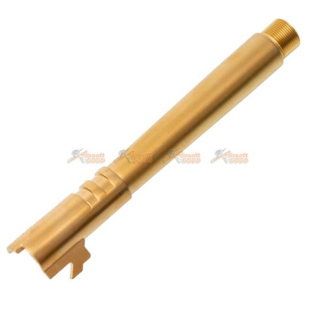 EMG/STI DVC 3-GUN 5.4 Outer Barrel for EMG / STI DVC 3-GUN & AW / WE / TM Hi-Capa 5.4 Variants (Glod / 14mm CCW Threaded)
