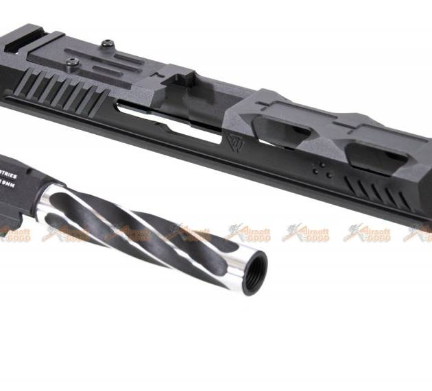 EMG Strike Industries Licensed ARK-17 Slide for Umarex / VFC G17 Gen.4 GBB - Black