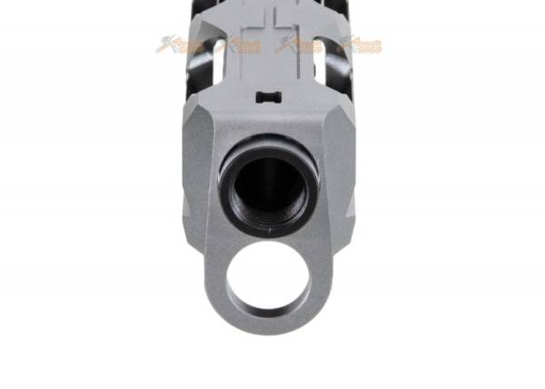 EMG Strike Industries Licensed ARK-17 Slide for Umarex / VFC G17 Gen.4 GBB - Silver - Image 2