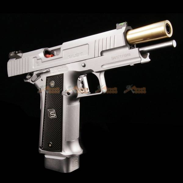 EMG SAI 5.1 Gas Blowback Pistols (Silver) - Image 5