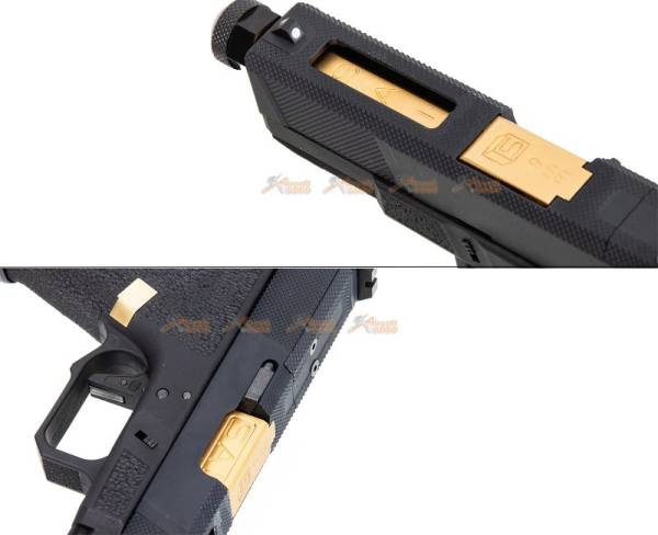 EMG / SAI Utility Compact ( Aluminium / Gas ) - Gold / Black (G19 WE system) - Image 10