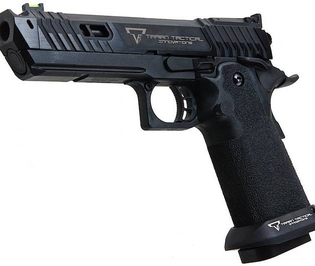 EMG TTI JOHN WICK 4 PIT VIPER GBB AIRSOFT PISTOL - FULL BLACK