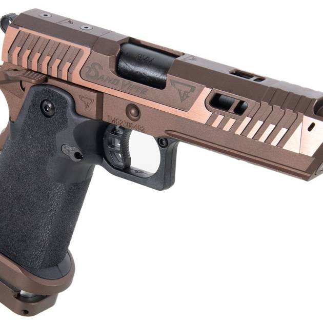 EMG TTI JOHN WICK 4 PIT VIPER GBB AIRSOFT PISTOL (Sand)
