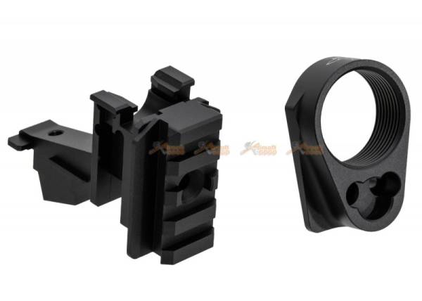 EMG Rifle Dynamic Airsoft AK to M4 Stock Adaptor Assemble for Marui TM AKM GBBR -Black - Image 6