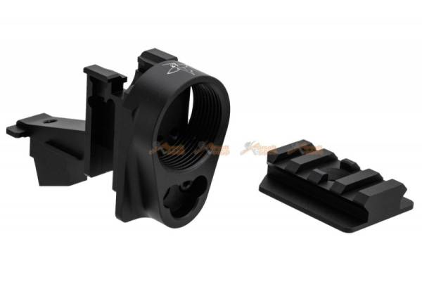 EMG Rifle Dynamic Airsoft AK to M4 Stock Adaptor Assemble for Marui TM AKM GBBR -Black - Image 3
