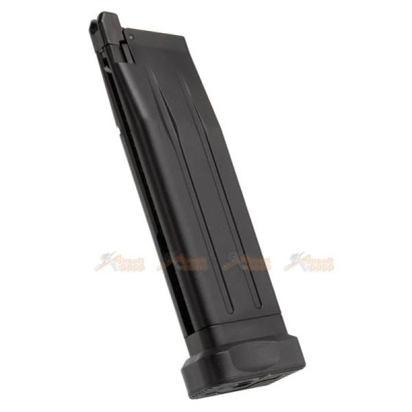 EMG STI 30rds Metal Magazine for Marui AW/WE Hi-Capa Series GBB (Black)
