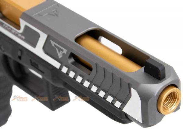 EMG TTI Glock G34 Gen 4 GBB Pistol (G&P Custom) - Two Tone Slide with RMR Cut (VFC Platform) - Image 5