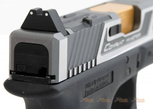 EMG TTI Glock G34 Gen 4 GBB Pistol (G&P Custom) - Two Tone Slide with RMR Cut (VFC Platform) - Image 7
