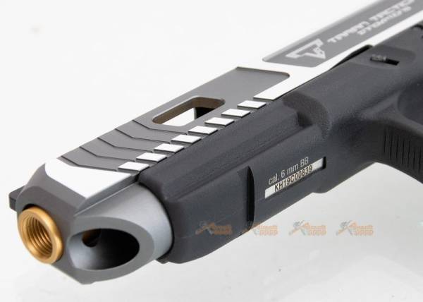 EMG TTI Glock G34 Gen 4 GBB Pistol (G&P Custom) - Two Tone Slide with RMR Cut (VFC Platform) - Image 6