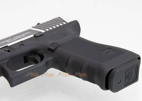 EMG TTI Glock G34 Gen 4 GBB Pistol (G&P Custom) - Two Tone Slide with RMR Cut (VFC Platform) - Image 9