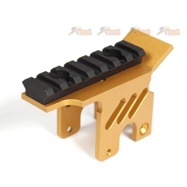 Mount Base for WE/KSC Glock GBB Series (Gold) - Image 4