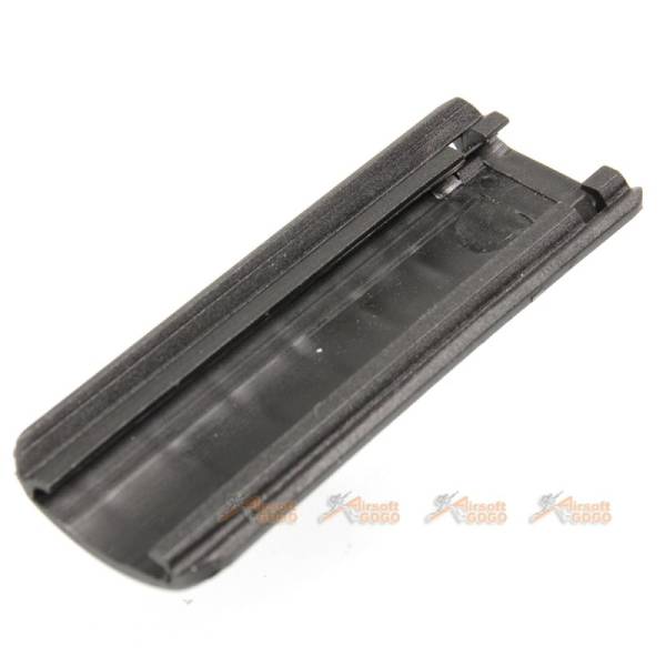 Energy Rail Cover Set (8 pcs) for Airsoft AEG 20mm Picatinny Rail / RIS / RAS (Black) - Image 4
