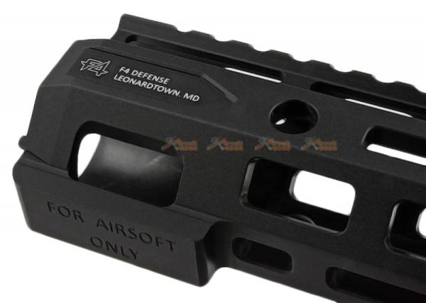 Dytac F4 Defense ARS Airsoft 9 inch Rail Handguard for AEG / GBB / PTW ( Official Licensed F4 Defense ) -Black - Image 2