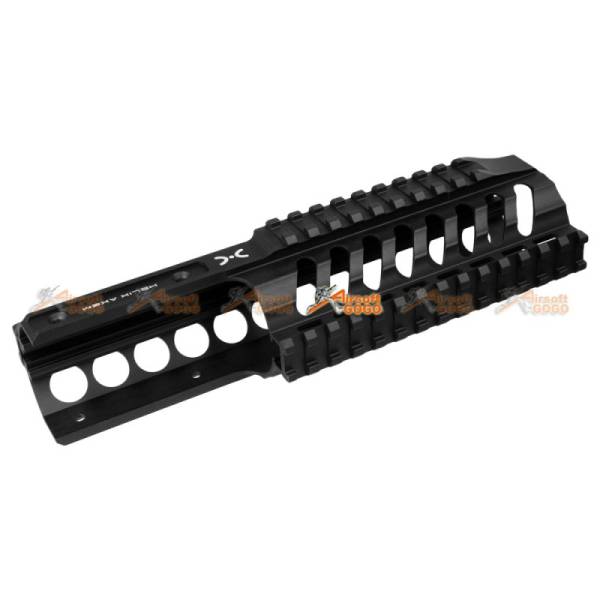 Fashion Defence Aluminum 9 Inch Short KRISS Rail for KWA KRISS VECTOR Airsoft GBB (Black) - Image 3