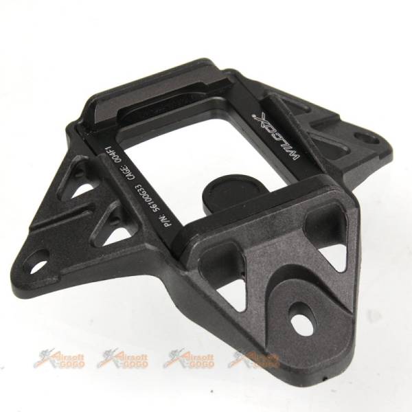 FMA Wilcox Type 3 Holes NVG Shroud Mount for DEVGRU SAS FAST Helmet (Black) - Image 5