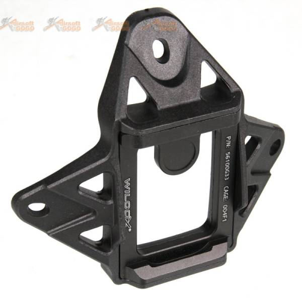FMA Wilcox Type 3 Holes NVG Shroud Mount for DEVGRU SAS FAST Helmet (Black) - Image 4