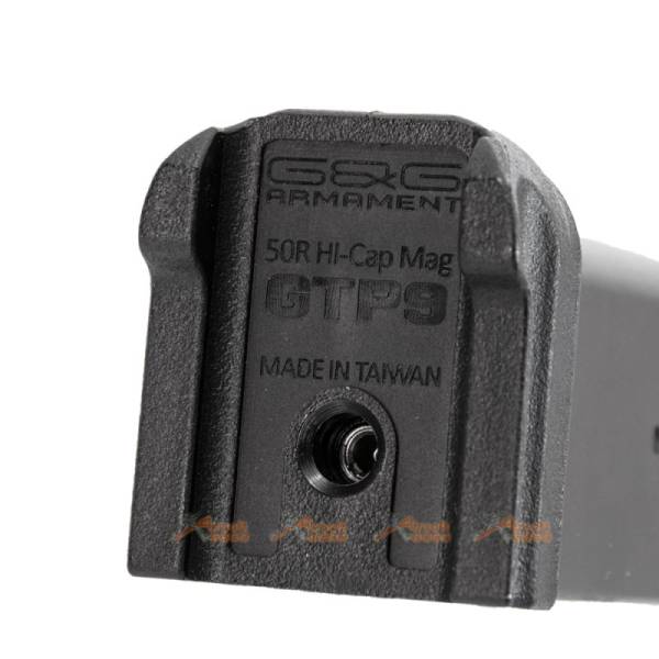 G&G 50 rounds Gas Magazine for G&G GTP9/SMC-9 Series GBB - Black - Image 4