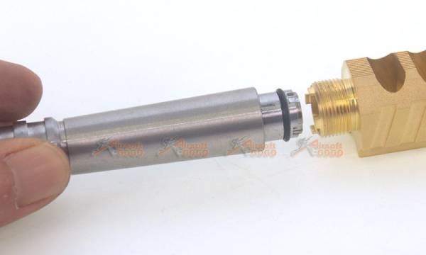 95g Chris Custom Copper Comp for Marui Hi-Cap GBB Pistol fit to High-end IPSC (Open Group) Airsoft Player Gold - Image 4