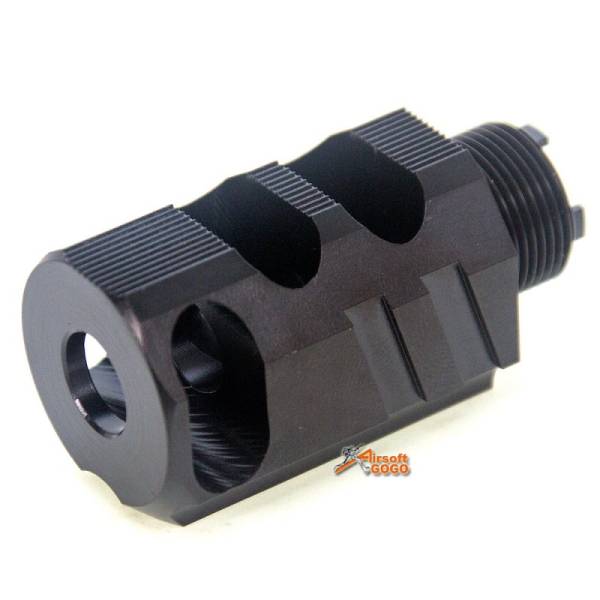 95g Chris Custom Copper Comp for Marui Hi-Cap GBB Pistol fit to High-end IPSC (Open Group) Airsoft Player Black