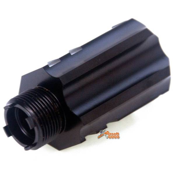 95g Chris Custom Copper Comp for Marui Hi-Cap GBB Pistol fit to High-end IPSC (Open Group) Airsoft Player Black - Image 3