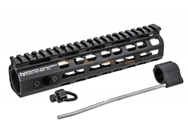PTS Griffin Armament Low Pro RIGID M-LOK Rail For AR-15 Airsoft AEG/GBB/PTW/GBLS DAS GDR15