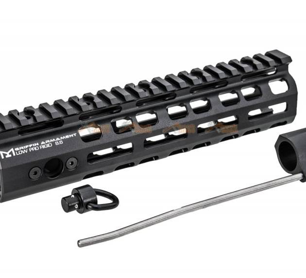 PTS Griffin Armament Low Pro RIGID M-LOK Rail For AR-15 Airsoft AEG/GBB/PTW/GBLS DAS GDR15