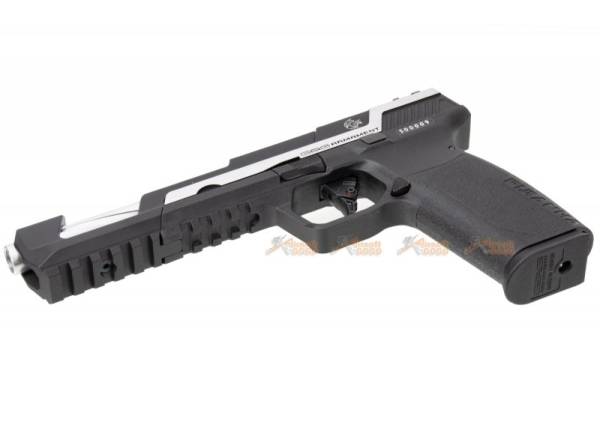G&G PIRANHA SL GBB PISTOL - Silver - Image 3