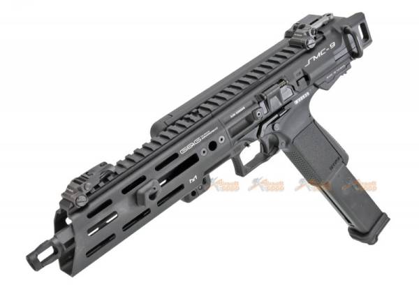 G&G SMC-9 9mm Conversion Carbine Kit with GTP9 Gas Blowback Pistol (Black) - Image 6