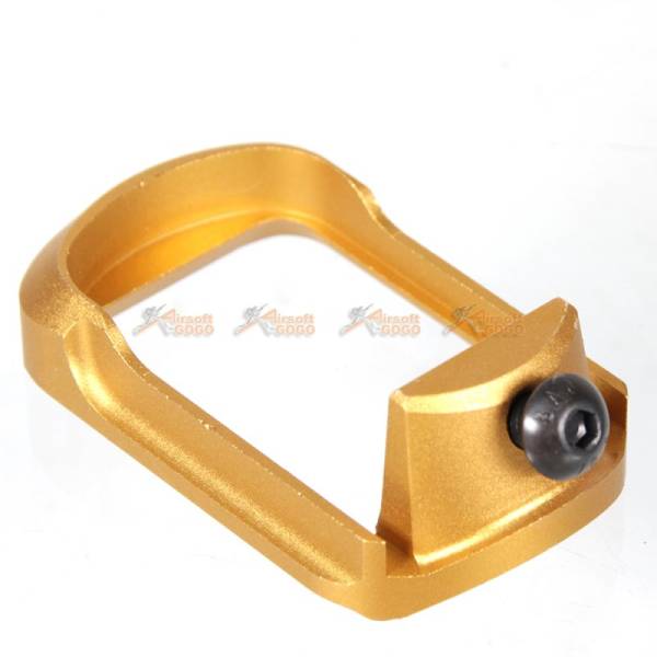 5KU Lightweight Compact Magwell for Marui G17,G18c / VFC G19 GBB (Gold) - Image 3