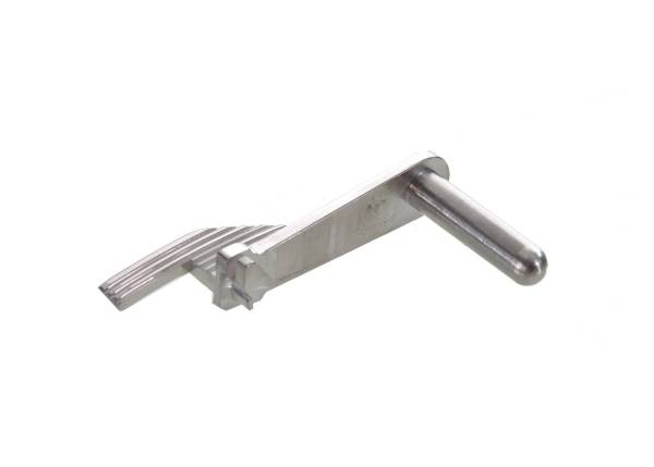 5KU Tokyo Marui Hi Capa GBB Airsoft Extended Slide Stop (Stainless Steel, Silver) - Image 3