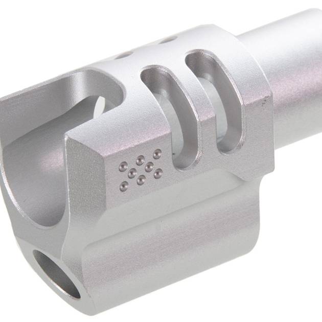 5KU M1911 Compensator for Tokyo Marui GBB (Type 6) - Silver