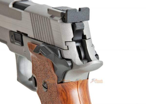 Cybergun (KWC) SIG Sauer P226 X-Five CO2 GBB Pistol (Silver) - Image 11