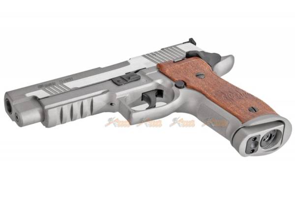 Cybergun (KWC) SIG Sauer P226 X-Five CO2 GBB Pistol (Silver) - Image 4