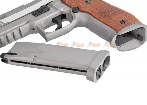Cybergun (KWC) SIG Sauer P226 X-Five CO2 GBB Pistol (Silver) - Image 10