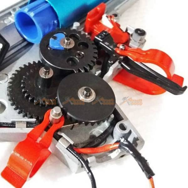 Airtech Studios Gearbox Installation Kit (GIK) - All AEG Gearbox Versions (Red) - Image 4