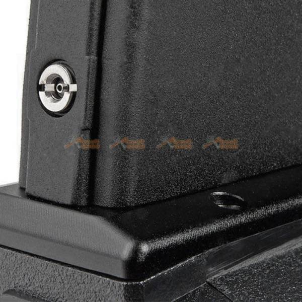 GK Tactical 400rds Drum Magazine for Tokyo Marui MWS M4 GBBR - Black - Image 4