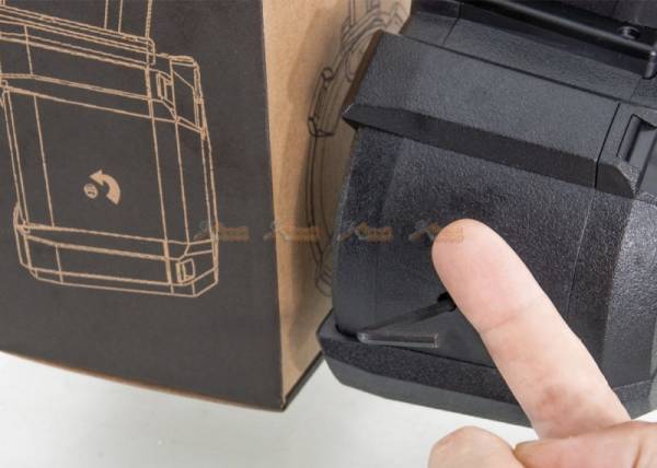GK Tactical 400rds Drum Magazine for Tokyo Marui MWS M4 GBBR - Black - Image 7