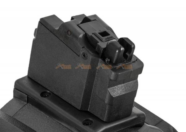 GK Tactical 400rds Drum MAG for  Tokyo Marui AK AKM GBB - Black - Image 3