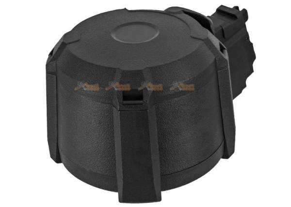 GK Tactical 400rds Drum MAG for  Tokyo Marui AK AKM GBB - Black - Image 2