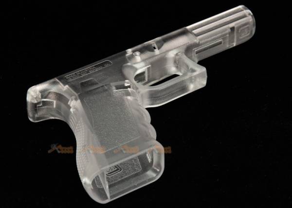 Polymer Gen.3 RTF Lower Grip for Marui G17 Airsoft GBB (Transparent) - Image 3