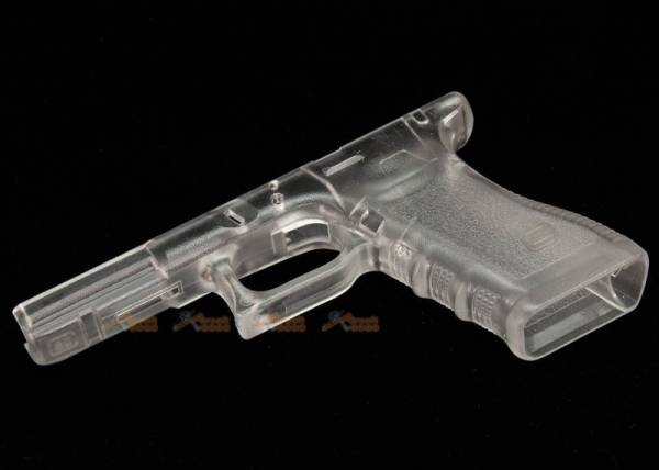 Polymer Gen.3 RTF Lower Grip for Marui G17 Airsoft GBB (Transparent) - Image 4