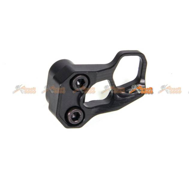 Guns Modify CNC Aluminum Magazine Release Extension for Tokyo Marui M4 MWS ACC XMR (Black)