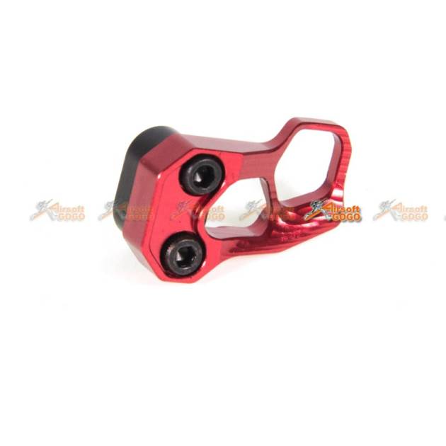 Guns Modify CNC Aluminum Magazine Release Extension for Tokyo Marui M4 MWS ACC XMR (Red)