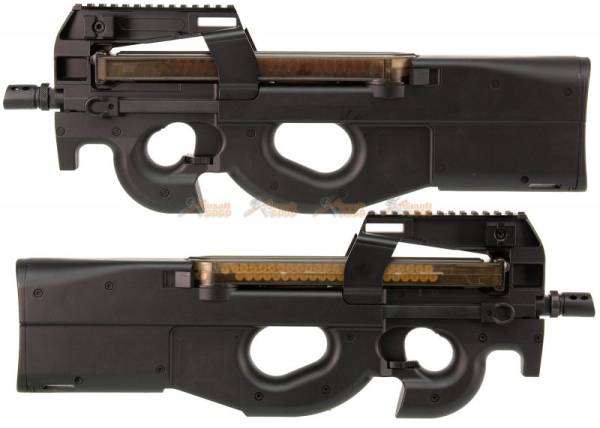 CYMA P90 CQB SMG AEG Standard Rifle (Black) - Image 2