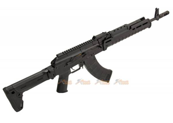 CYMA ZHUKOV Style AKM AEG Rifle with Folding Stock (Black) - Image 2