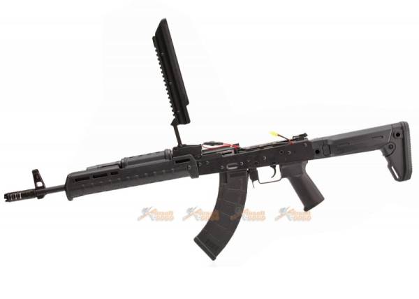 CYMA ZHUKOV Style AKM AEG Rifle with Folding Stock (Black) - Image 3