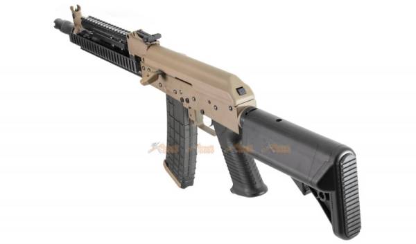 Golden Eagle Tactical AK47 Airsoft AEG Rifle (Black/DE) - Image 4