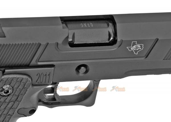 Army Costa Carry Comp GBB Pistol (Black) - Image 8
