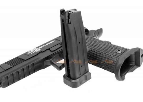 Army Costa Carry Comp GBB Pistol (Black) - Image 4