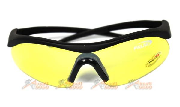 UV Protect Police Shooting Glasses Sunglasses Yellow - Image 3